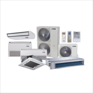 Components of a YORK® Duct-Free Mini-Split System